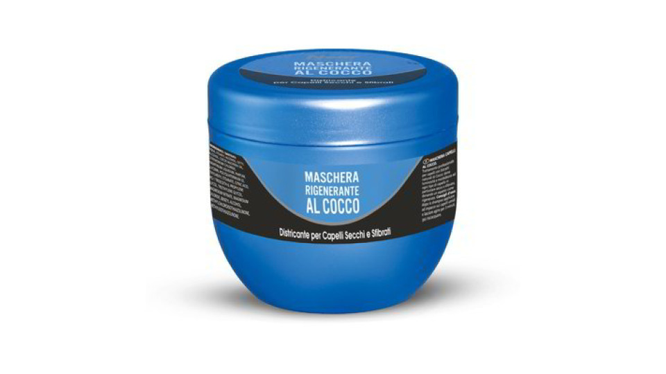 Maschera per capelli al cocco rigenerante
