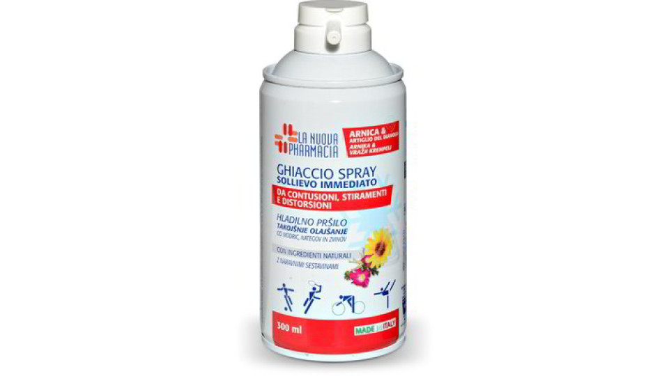 Ghiaccio spray arnica e artiglio del diavolo