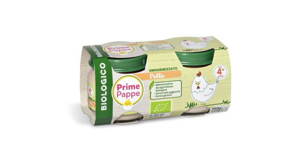 Omogeneizzato pollo biologico