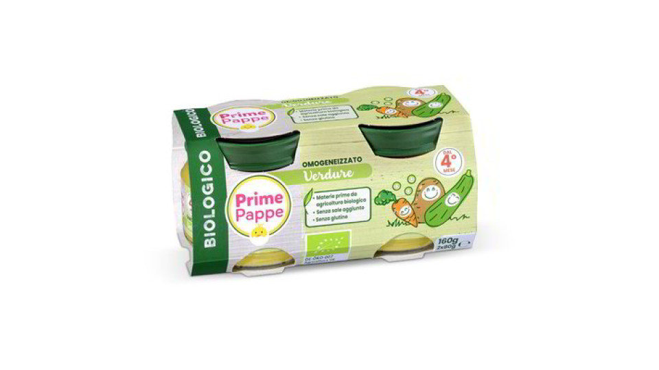 Omogeneizzato di verdure biologico