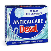 Tabs anticalcare per lavatrice 50 pezzi