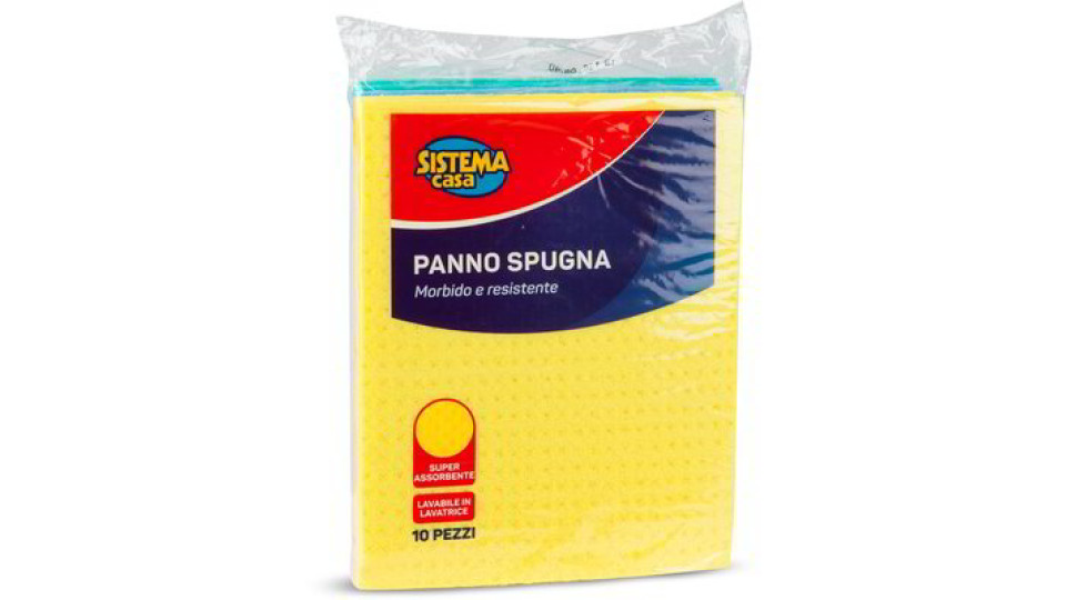 Panno spugna 10 pezzi