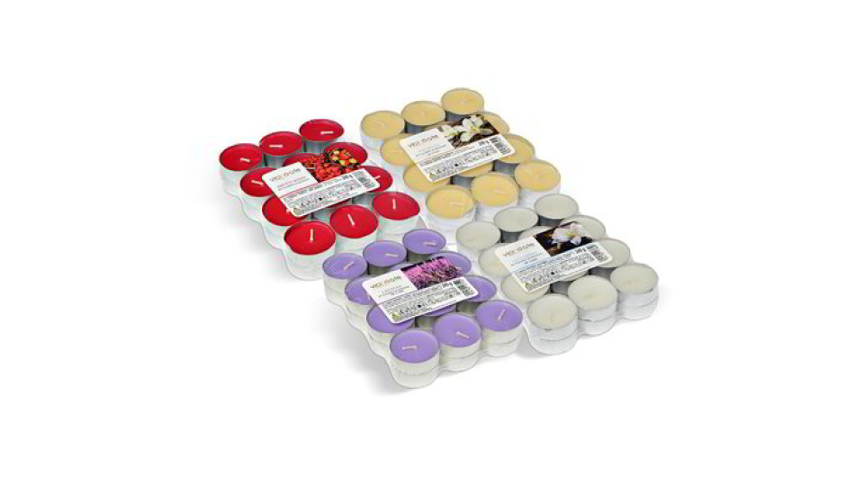 Candele tealight 24 pezzi