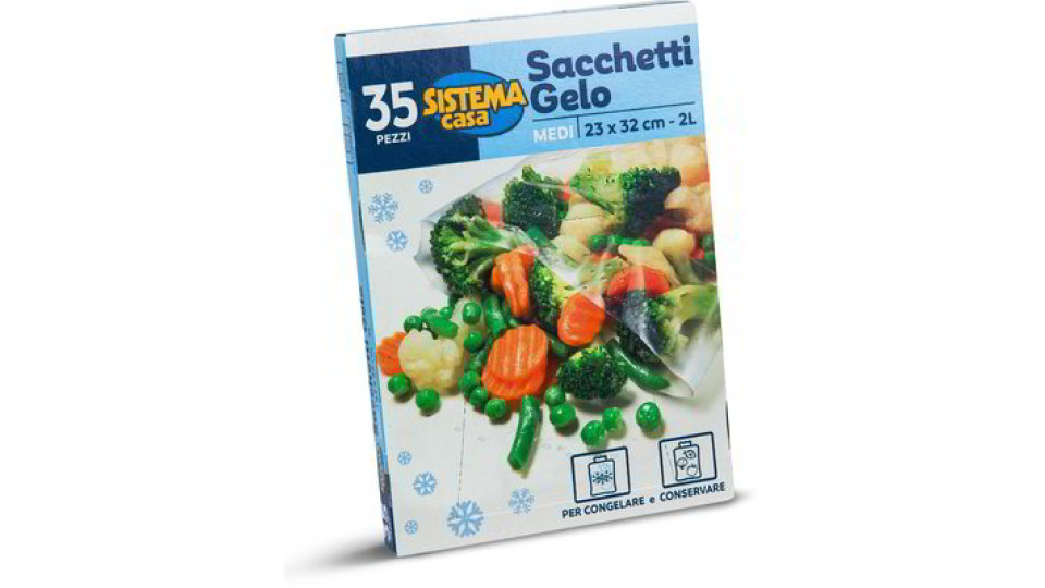 Sacchetti gelo medi 35 pezzi