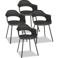 Set 4 sedie tono su tono