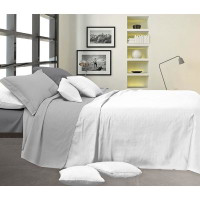 Completo letto matrimoniale in microfibra