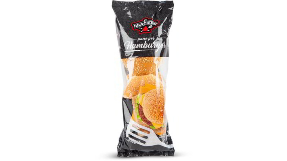 Pane per hamburger 6 pezzi