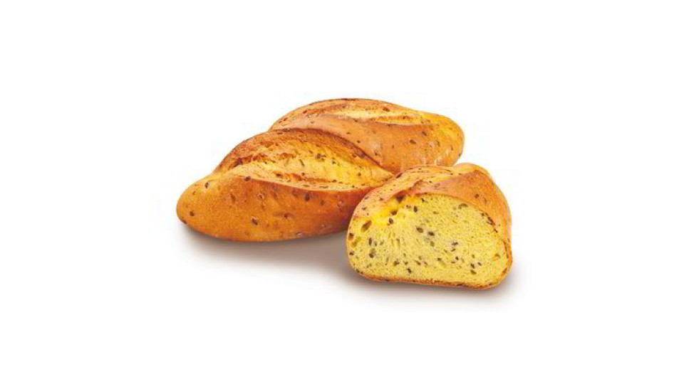 Ciabattina con curcuma e semi