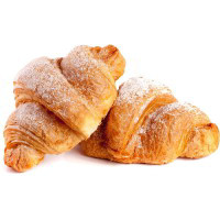 Cornetto sfogliato con crema