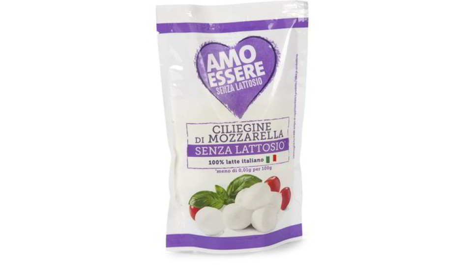 Ciliegine di mozzarella senza lattosio*