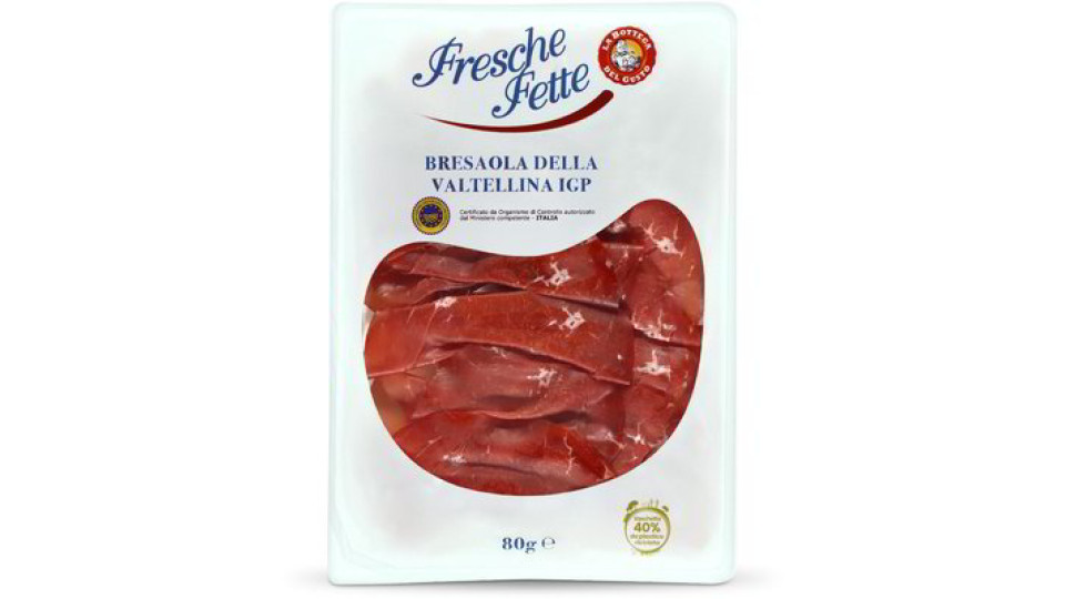 Bresaola della Valtellina IGP a fette