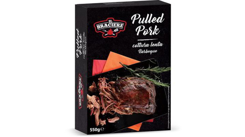 Carne di suino Pulled Pork