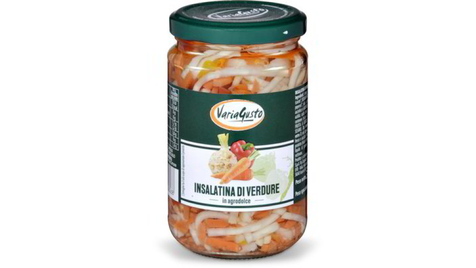 Insalatina di verdure in agrodolce