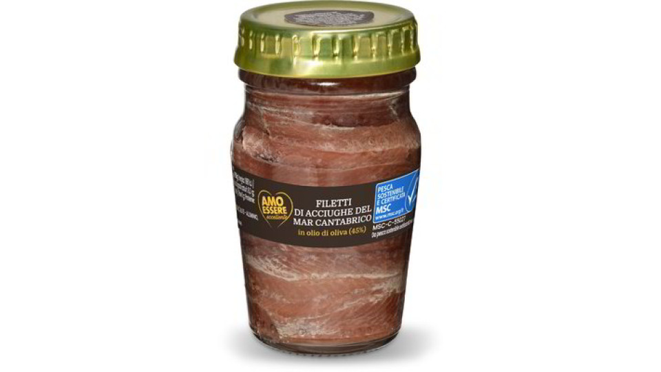 Filetti di acciughe del Mar Cantabrico