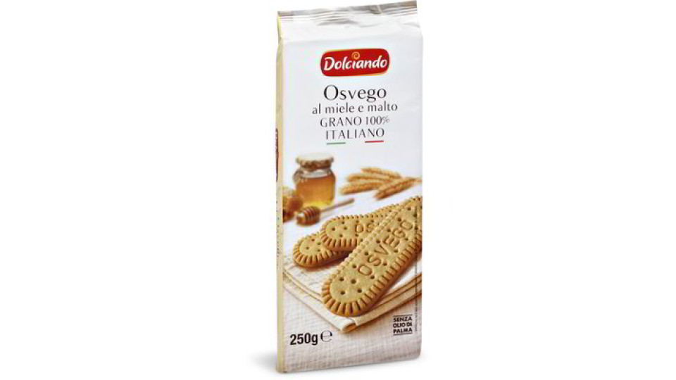 Biscotti Osvego al miele e malto