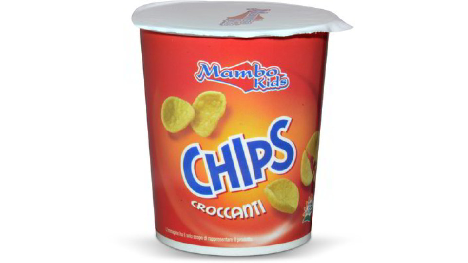 Patatine chips croccanti