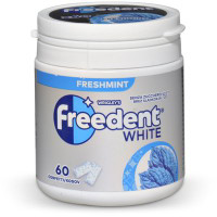 Chewing gum white alla menta