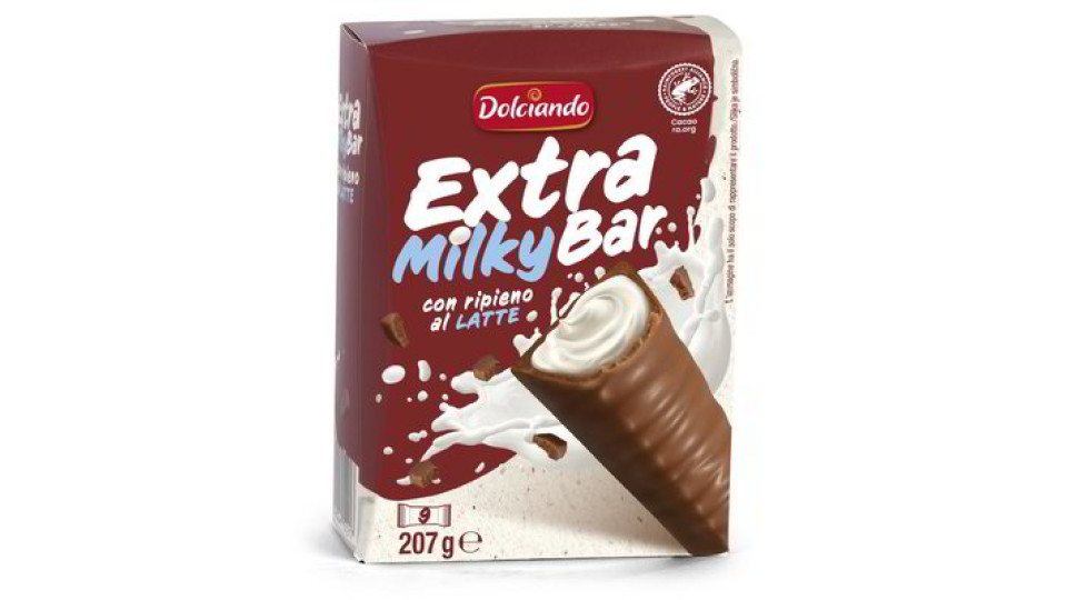 Barrette cioccolato al latte