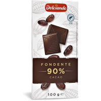 Tavoletta cioccolato fondente 90% cacao