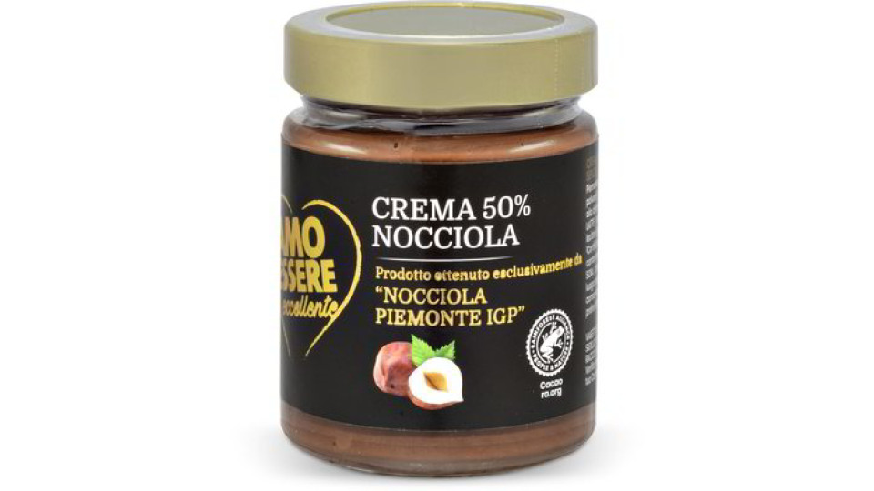 Crema spalmabile 50% nocciola