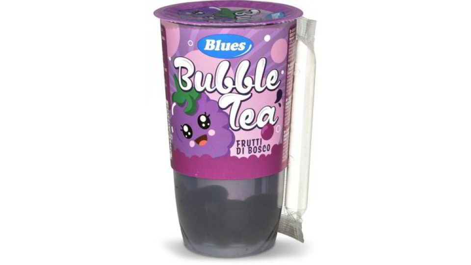 Bubble tea gusto frutti di bosco