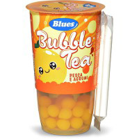 Bubble tea gusto pesca e agrumi