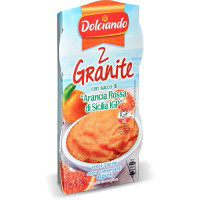 Granita con succo di "Arancia rossa di Sicilia IGP"