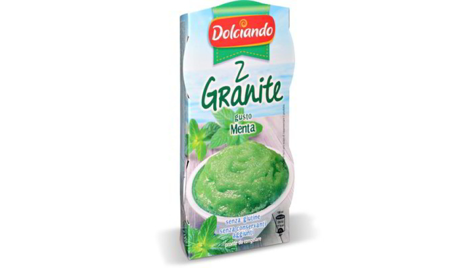 Granita gusto menta