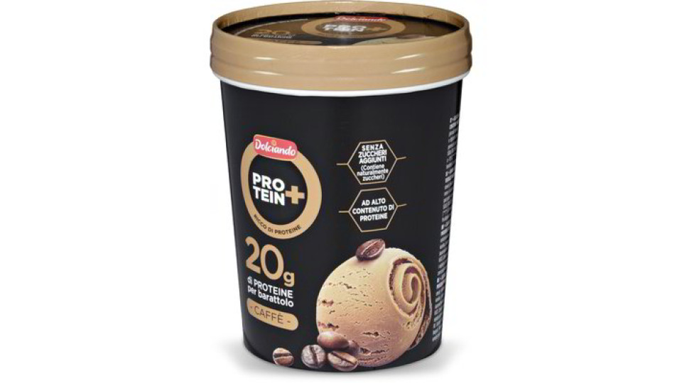 Gelato proteico al caffè