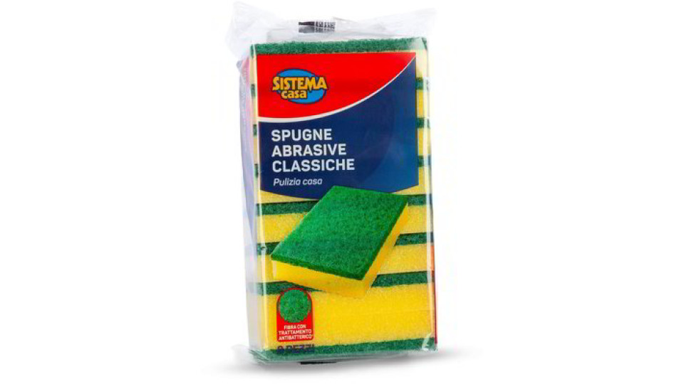 Spugne abrasive classiche 8 pezzi