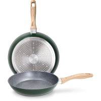 Set 2 padelle 24+28 cm Stone wild green "Tognana"