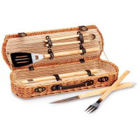 Set Barbecue in vimini