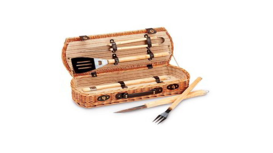 Set Barbecue in vimini
