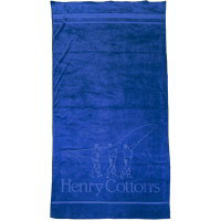 Telo in microfibra "Henry Cotton's" - Blu