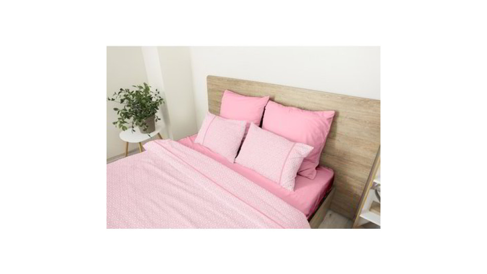 Completo letto matrimoniale - Rosa