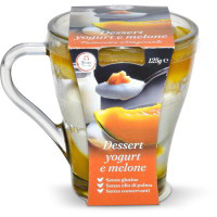 Dessert yogurt e melone