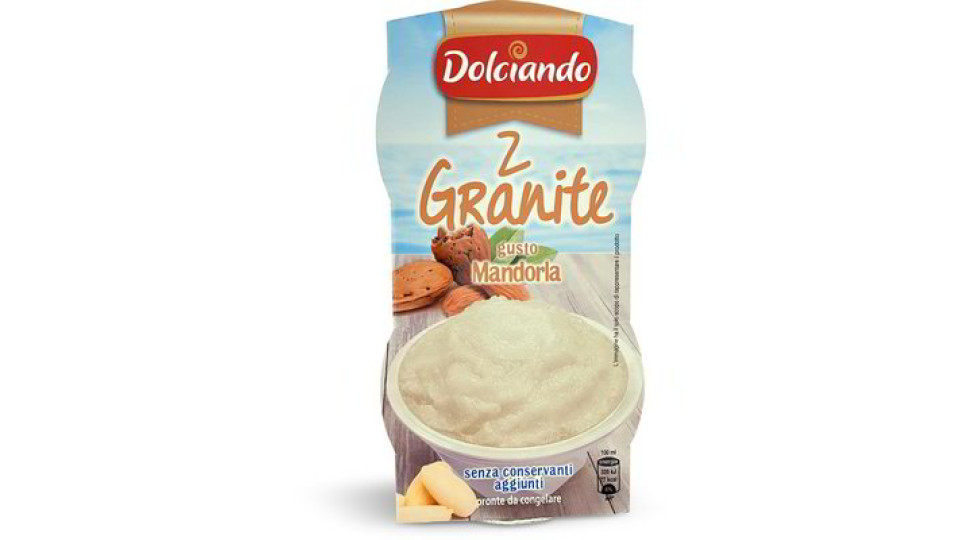 Granita gusto mandorla 2 porzioni