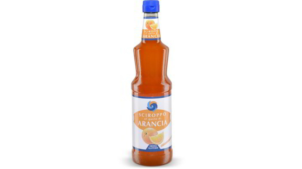 Sciroppo al gusto di arancia