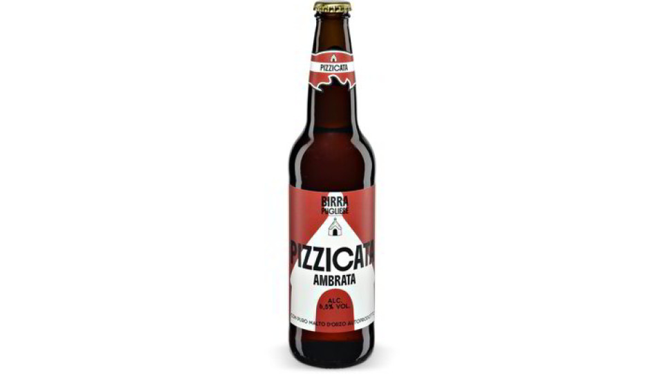 Birra pugliese pizzicata ambrata