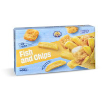 Fish and chips surgelato