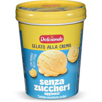 Gelato alla crema senza zuccheri aggiunti*