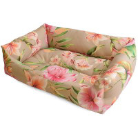 Cuccia rettangolare per animali domestici - Fiori