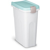 Contenitore per cibo per animali 25L - Azzurro