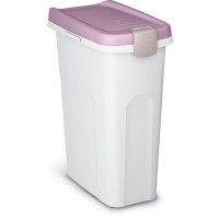 Contenitore per cibo per animali 25L - Rosa