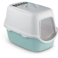 Toilette per gatti con filtro - Azzurro