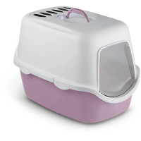 Toilette per gatti con filtro - Rosa