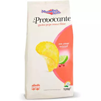 Patatine gusto pepe rosa e lime