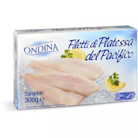Filetti di platessa oceanica surgelati