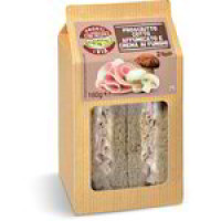 Tramezzino prosciutto cotto e funghi