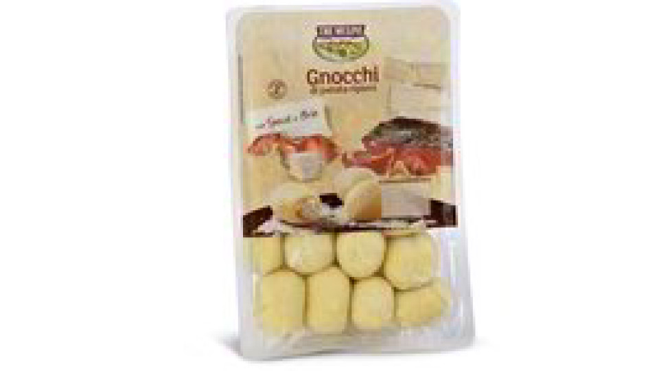 Gnocchi di patata ripieni con speck e brie
